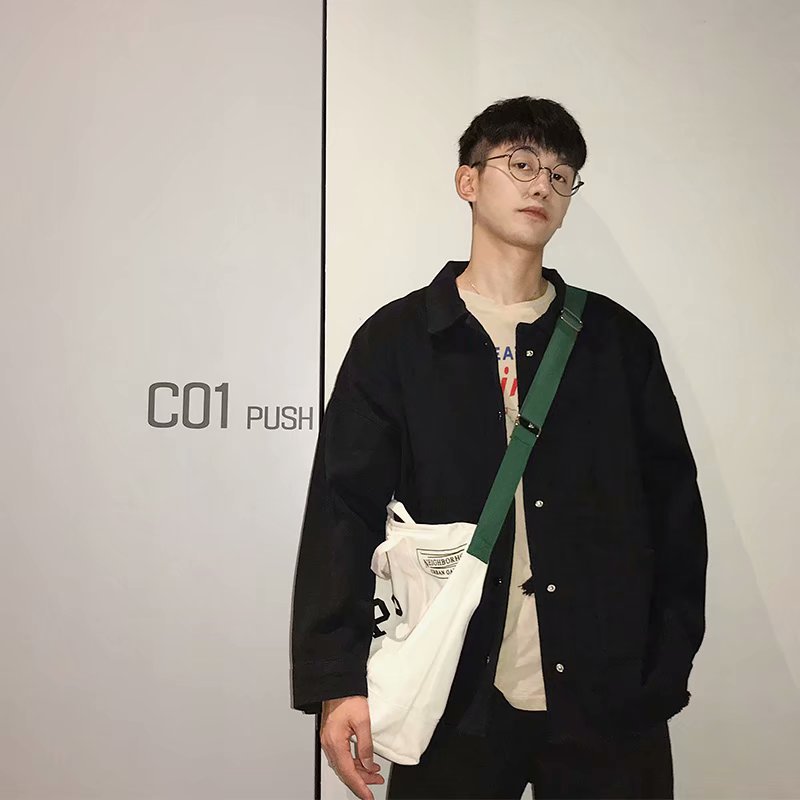 Autumn Workwear Korean-style Casual Jacket Men