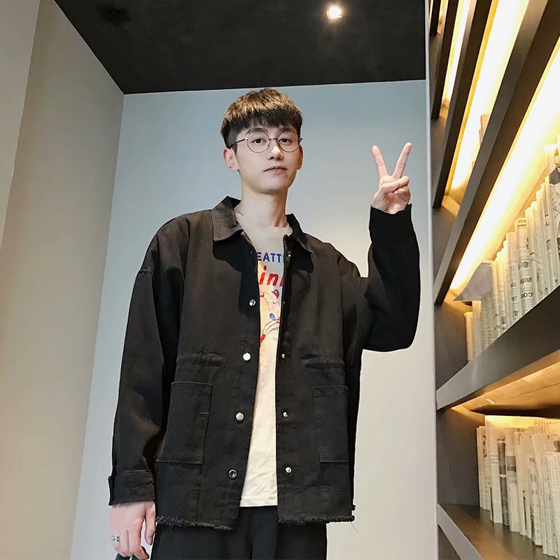 Autumn Workwear Korean-style Casual Jacket Men