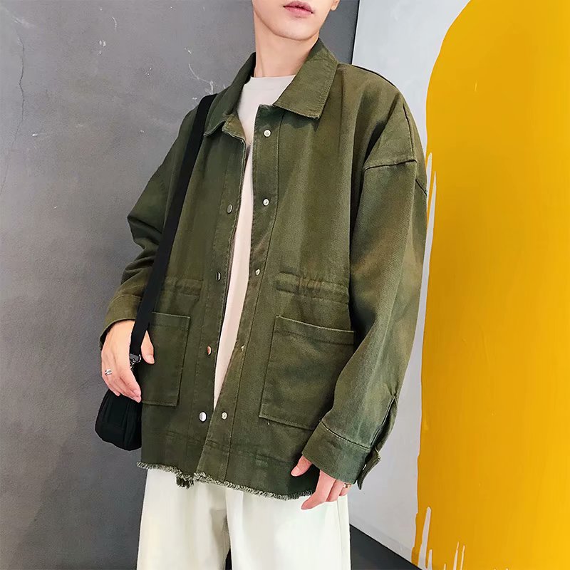 Autumn Workwear Korean-style Casual Jacket Men